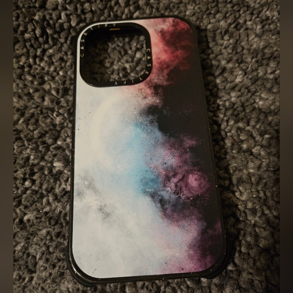 Casetify Edge Of Space iPhone 14 Pro Ultra Impact Magsafe Case Used